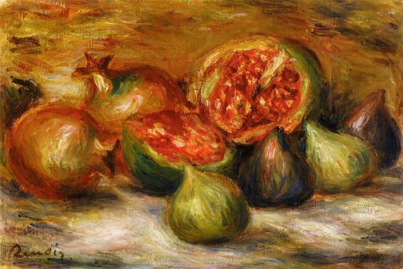 Still Life with Figs, Pierre-Auguste Renoir