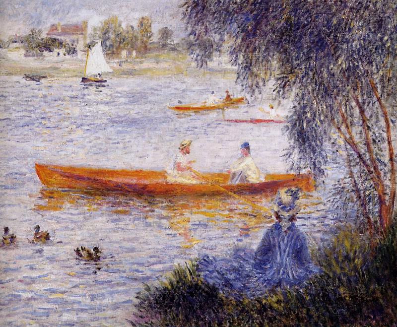 Boating at Argenteuil, Pierre-Auguste Renoir