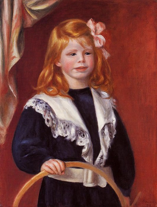 Portrait of Jean Renoir , Pierre-Auguste Renoir