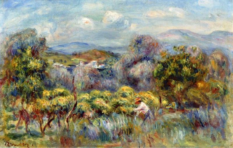 Orange Trees, Pierre-Auguste Renoir