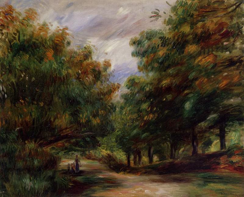 Road near Cagnes, Pierre-Auguste Renoir