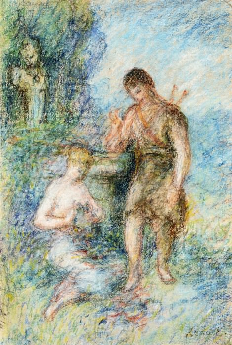 Rural Scene, Pierre-Auguste Renoir