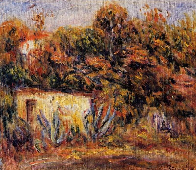 Cabin with Aloe Plants, Pierre-Auguste Renoir
