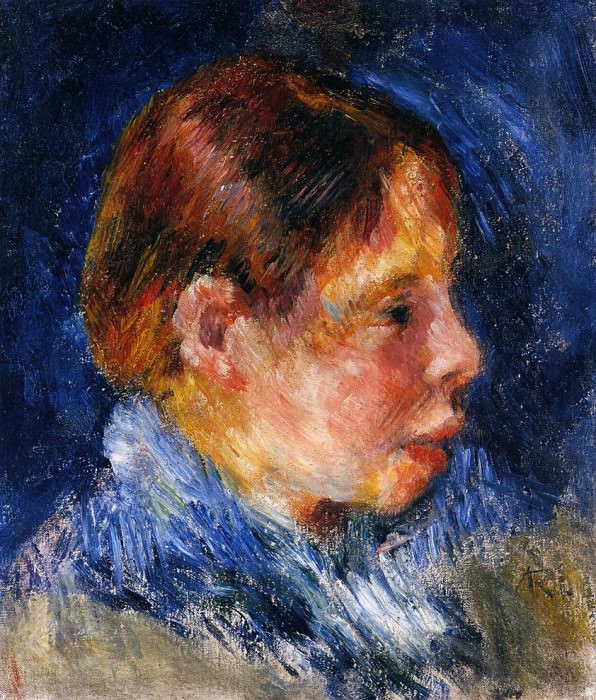 Portrait of a Child, Pierre-Auguste Renoir