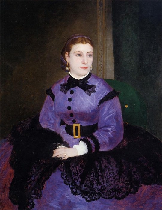Portrait of Mademoiselle Sicotg, Pierre-Auguste Renoir