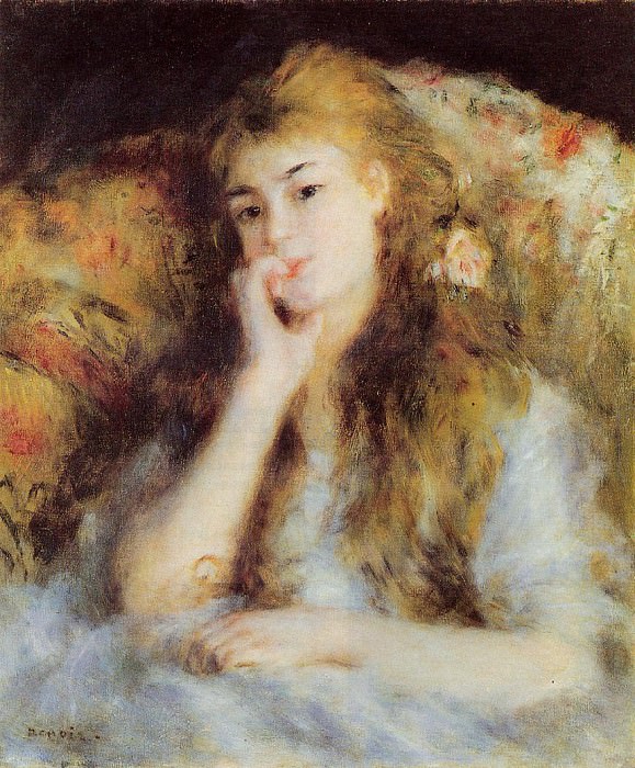 The Thinker, Pierre-Auguste Renoir