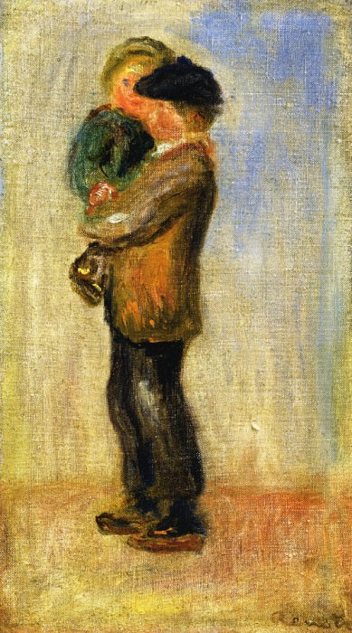 Man Carrying a Boy, Pierre-Auguste Renoir
