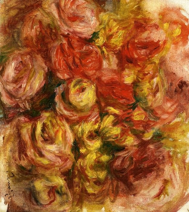 Study of Flowers, Pierre-Auguste Renoir