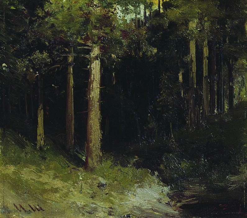Forest 17h19, 5, Ivan Ivanovich Shishkin