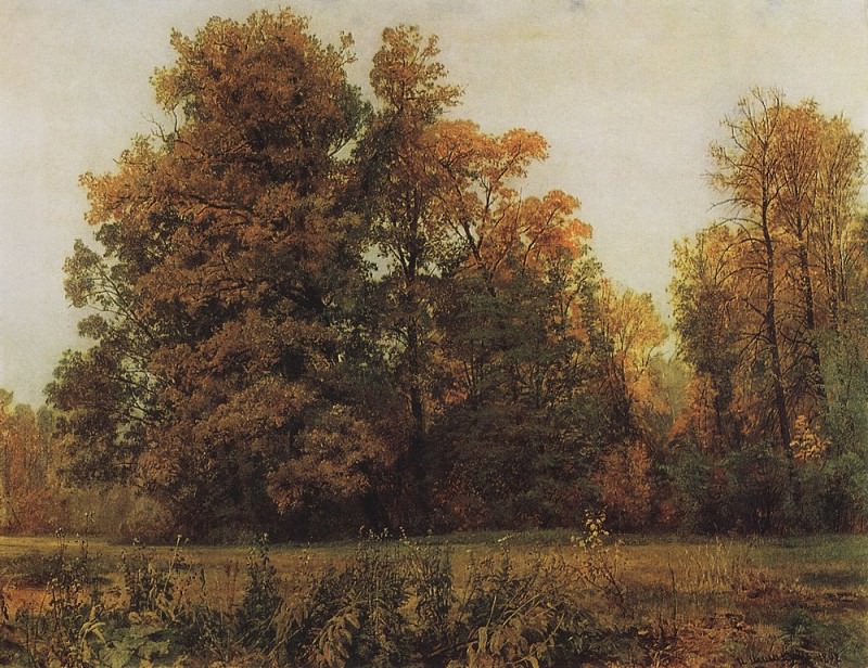 Осень 1892 82х108, Иван Иванович Шишкин
