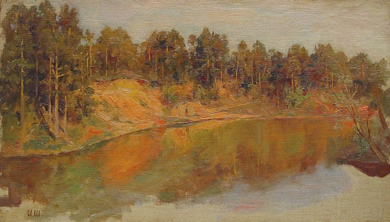 Forest Lake, Ivan Ivanovich Shishkin