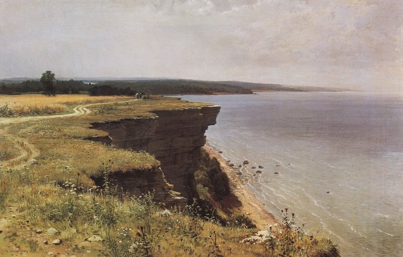 Along the shores of the Gulf of Finland 1889 91. 5h145 5, Ivan Ivanovich Shishkin