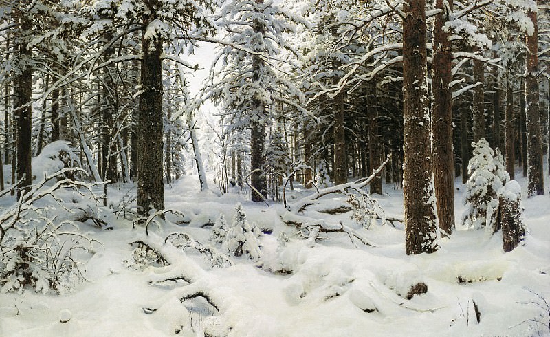 Зима, Иван Иванович Шишкин