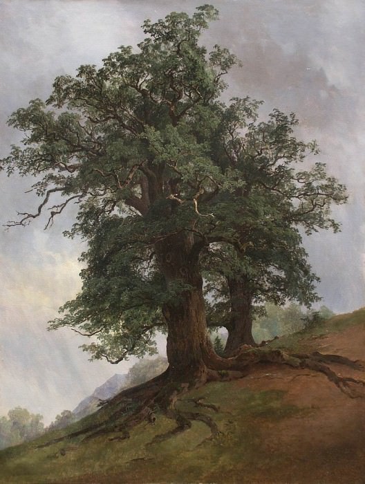 Старый дуб 1866, Иван Иванович Шишкин