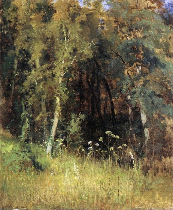 1874 Forest thicket 70, 3h57, 3, Ivan Ivanovich Shishkin