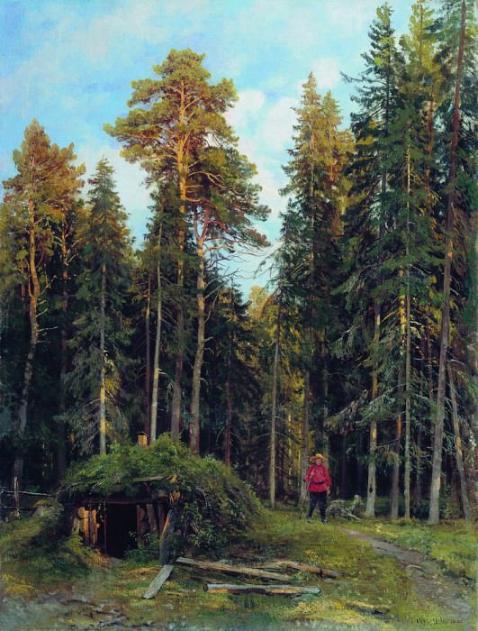 Evening 1892 110h84, Ivan Ivanovich Shishkin