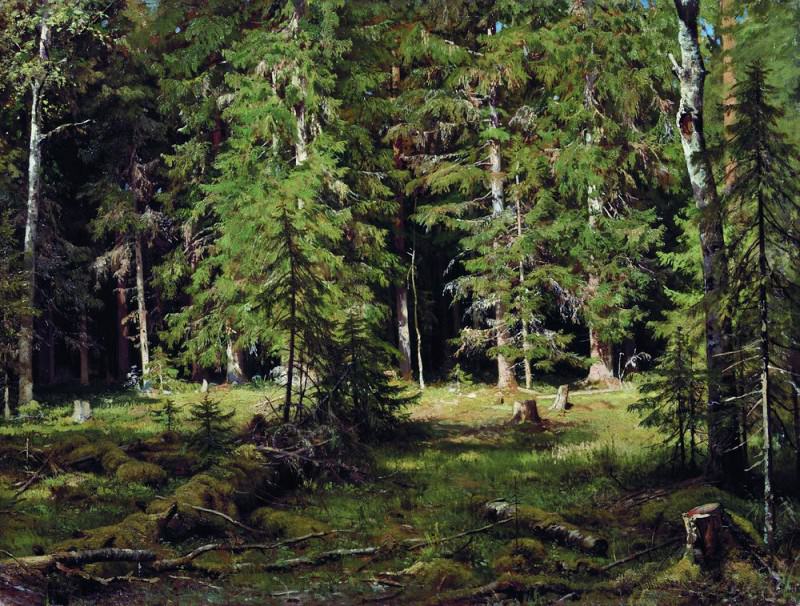 Forest 1880 83h110, Ivan Ivanovich Shishkin