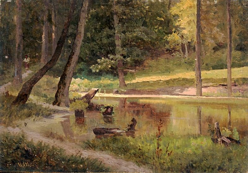 pond, Ivan Ivanovich Shishkin