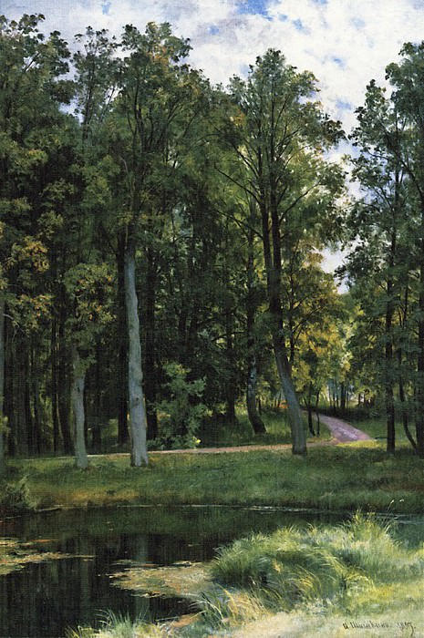 Forest road 1897 111h83, 5, Ivan Ivanovich Shishkin