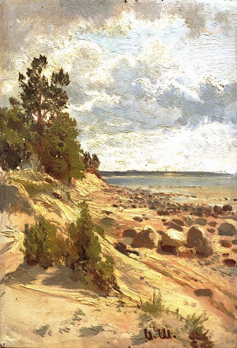 Seashore 2, Ivan Ivanovich Shishkin