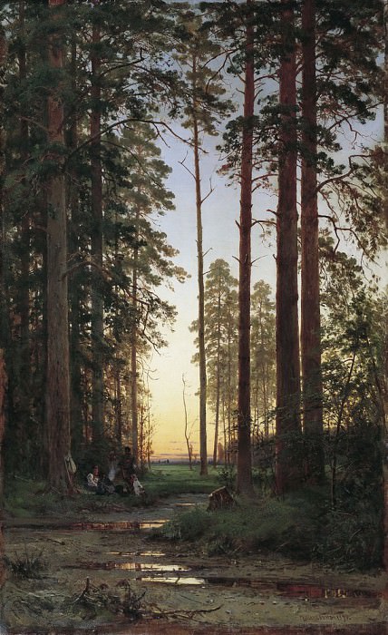Edge of the Forest 1879 149h90, Ivan Ivanovich Shishkin