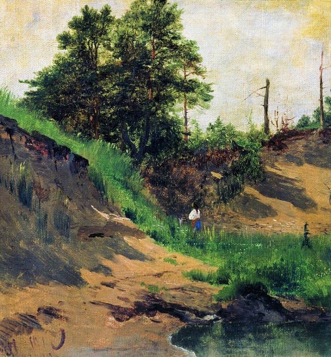 Пейзаж 1896, Иван Иванович Шишкин