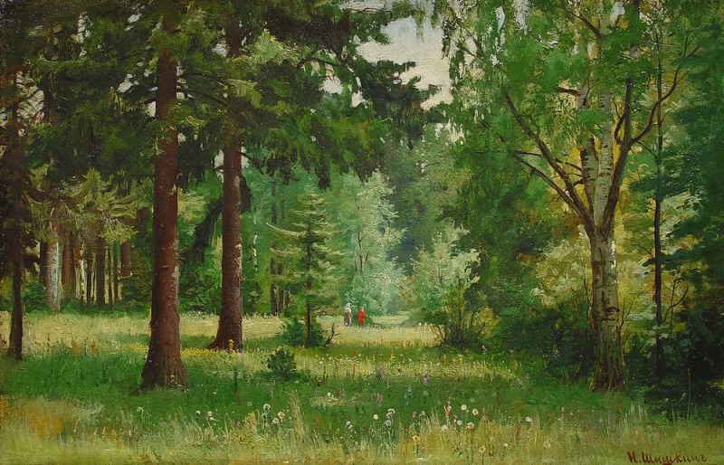 Дети в лесу, Иван Иванович Шишкин