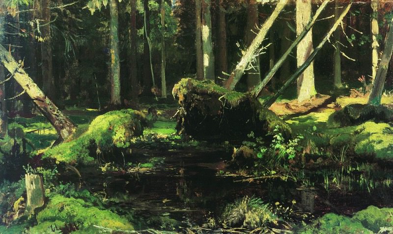 deadfall 1886-1887, Ivan Ivanovich Shishkin