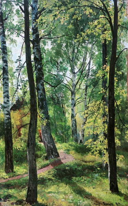 Лиственный лес 1897 62х41, Иван Иванович Шишкин