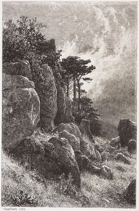 Crimean kind. 1882 24h15. 8, Ivan Ivanovich Shishkin