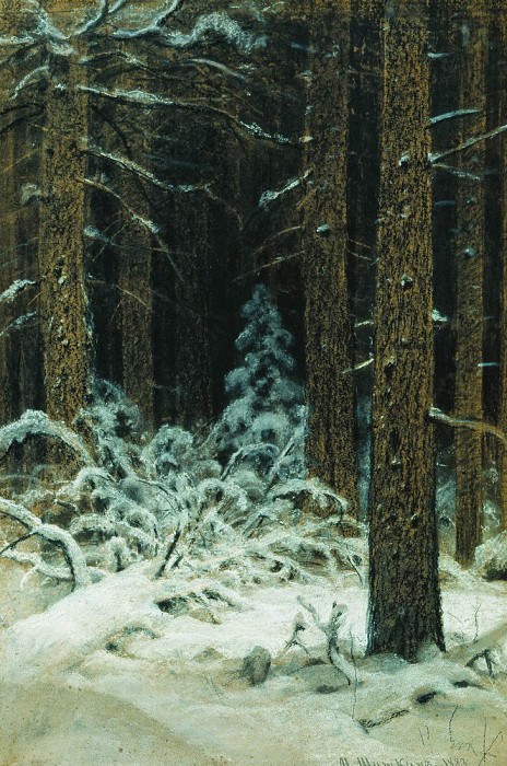 winter. 1883 78, 3h51, 2, Ivan Ivanovich Shishkin