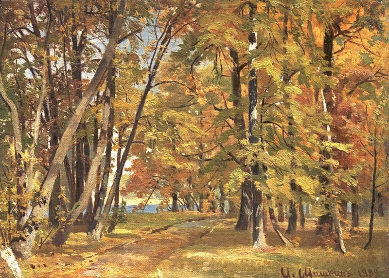 Early Fall 1889, Ivan Ivanovich Shishkin