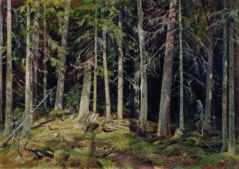 Forest 1888 73 7h105, 2, Ivan Ivanovich Shishkin