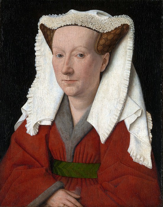 Ян ван Эйк – Маргарита, жена художника, Часть 4 Национальная галерея
