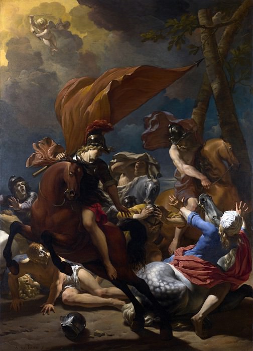 Karel Dujardin – The Conversion of Saint Paul, Part 4 National Gallery UK