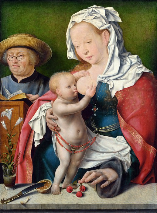 Йос ван Клеве – Святое Семейство, Часть 4 Национальная галерея