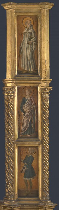 Jacopo di Antonio – Right Pilaster of an Altarpiece, Part 4 National Gallery UK