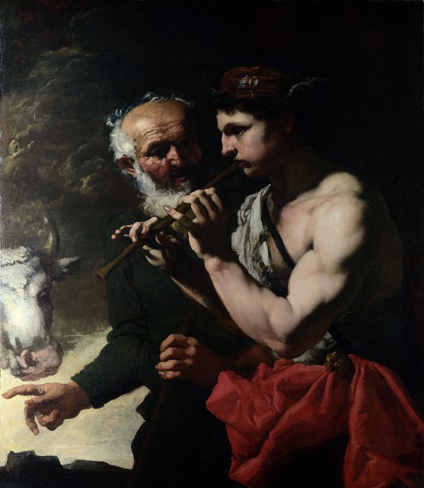 Johann Carl Loth – Mercury piping to Argus, Part 4 National Gallery UK