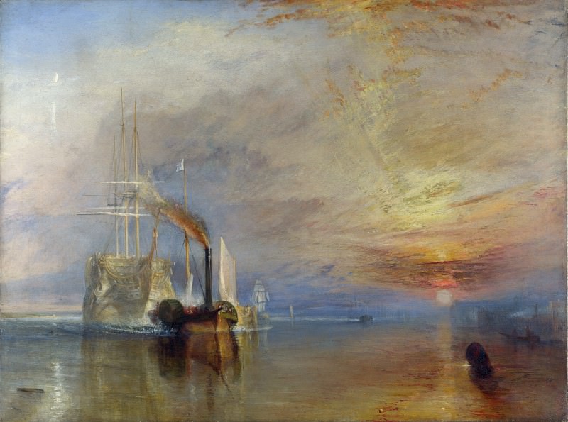 Joseph Mallord William Turner – The Fighting Temeraire, Part 4 National Gallery UK
