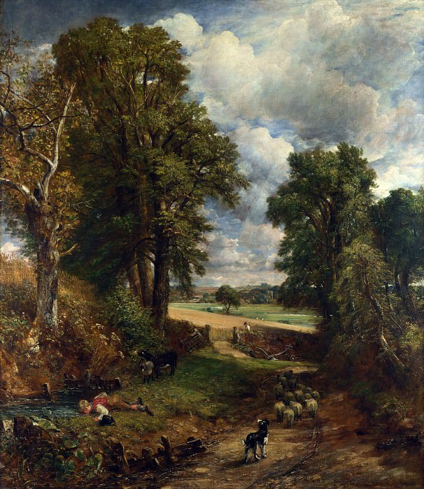 John Constable – The Cornfield, Part 4 National Gallery UK