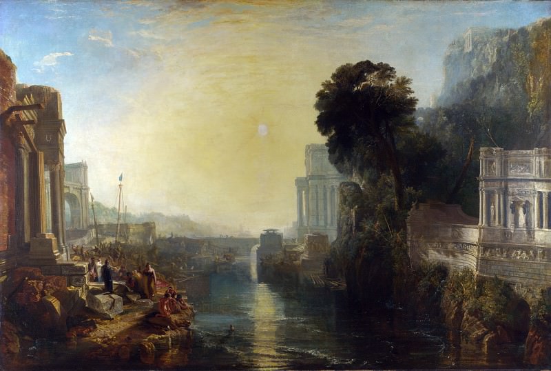 Joseph Mallord William Turner – Dido building Carthage, Part 4 National Gallery UK