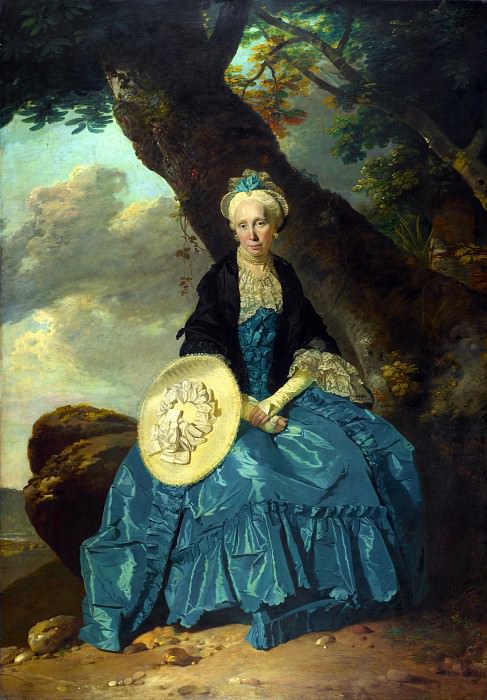 Johann Zoffany – Mrs Oswald, Part 4 National Gallery UK