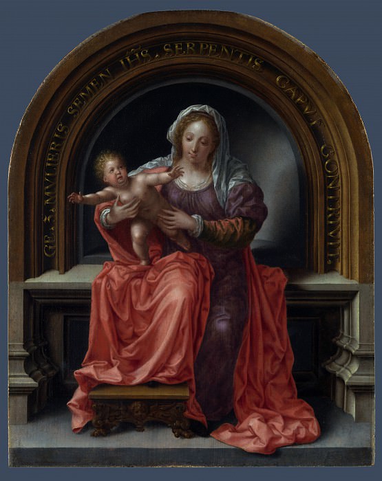 Ян Госсарт – Мадонна с Младенцем, Часть 4 Национальная галерея