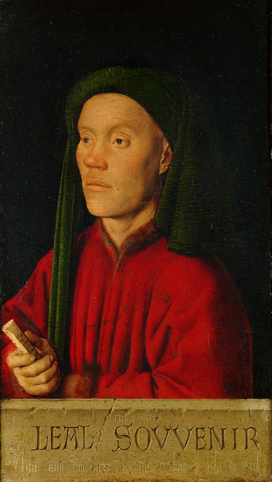 Ян ван Эйк – Мужской портрет, Часть 4 Национальная галерея