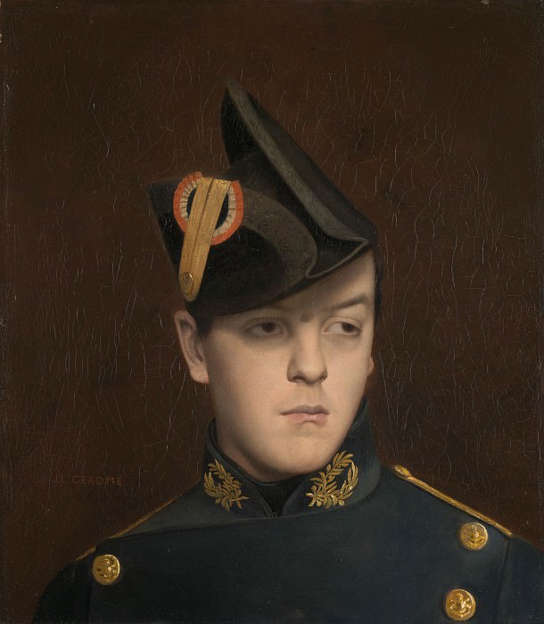 Jean-Leon Gerome – Portrait of Armand Gerome, Part 4 National Gallery UK
