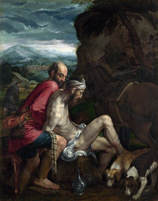 Jacopo Bassano – The Good Samaritan, Part 4 National Gallery UK