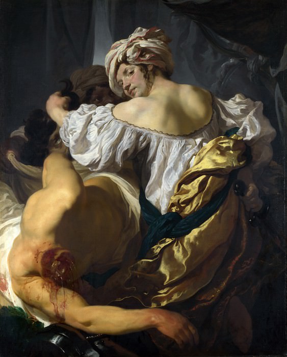 Johann Liss – Judith in the Tent of Holofernes, Part 4 National Gallery UK