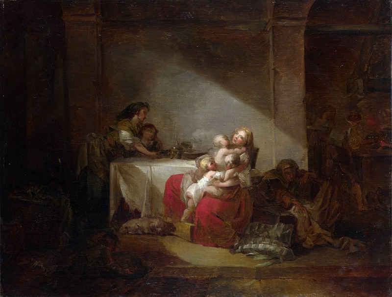 Jean-Honore Fragonard – Interior Scene, Part 4 National Gallery UK