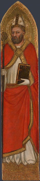 Jacopo di Cione and workshop – Saint Peter Damian, Part 4 National Gallery UK