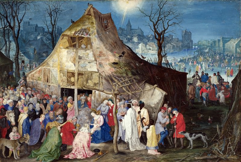 Jan Brueghel the Elder – The Adoration of the Kings, Part 4 National Gallery UK
